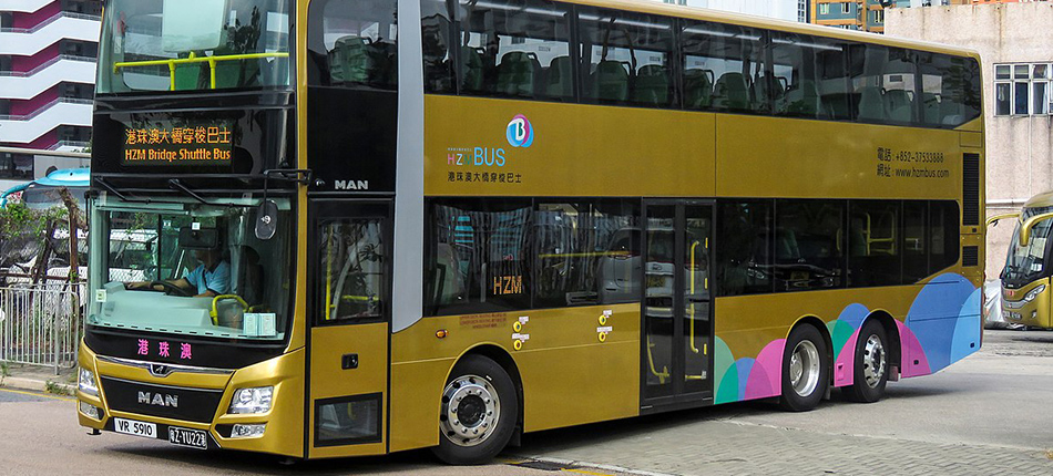 Gemilang man bus – Hong kong Bridge